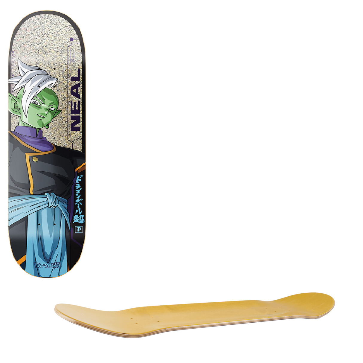 Primitive Neal Zamasu Skateboard Deck 8.0"