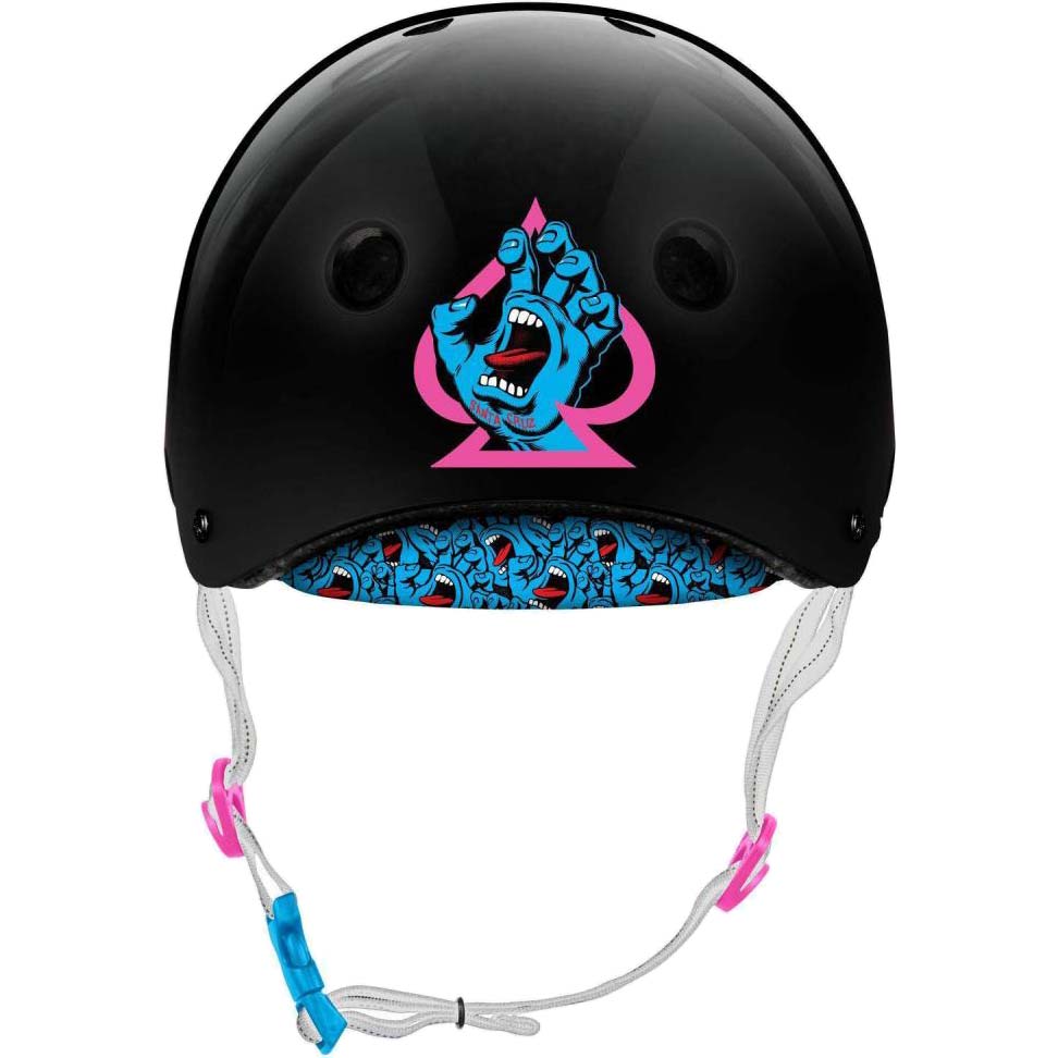 Pro-Tec x Santa Cruz Low Pro Helmet - Black Gloss