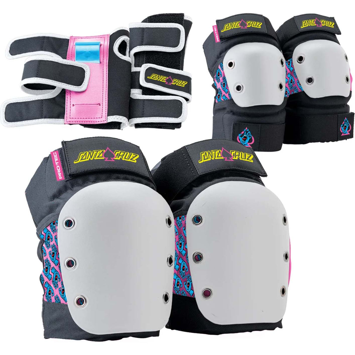 Pro-Tec x Santa Cruz Adult Street Pad Set