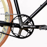 Quella Nero Single Speed Fixie Bike - Cappuccino