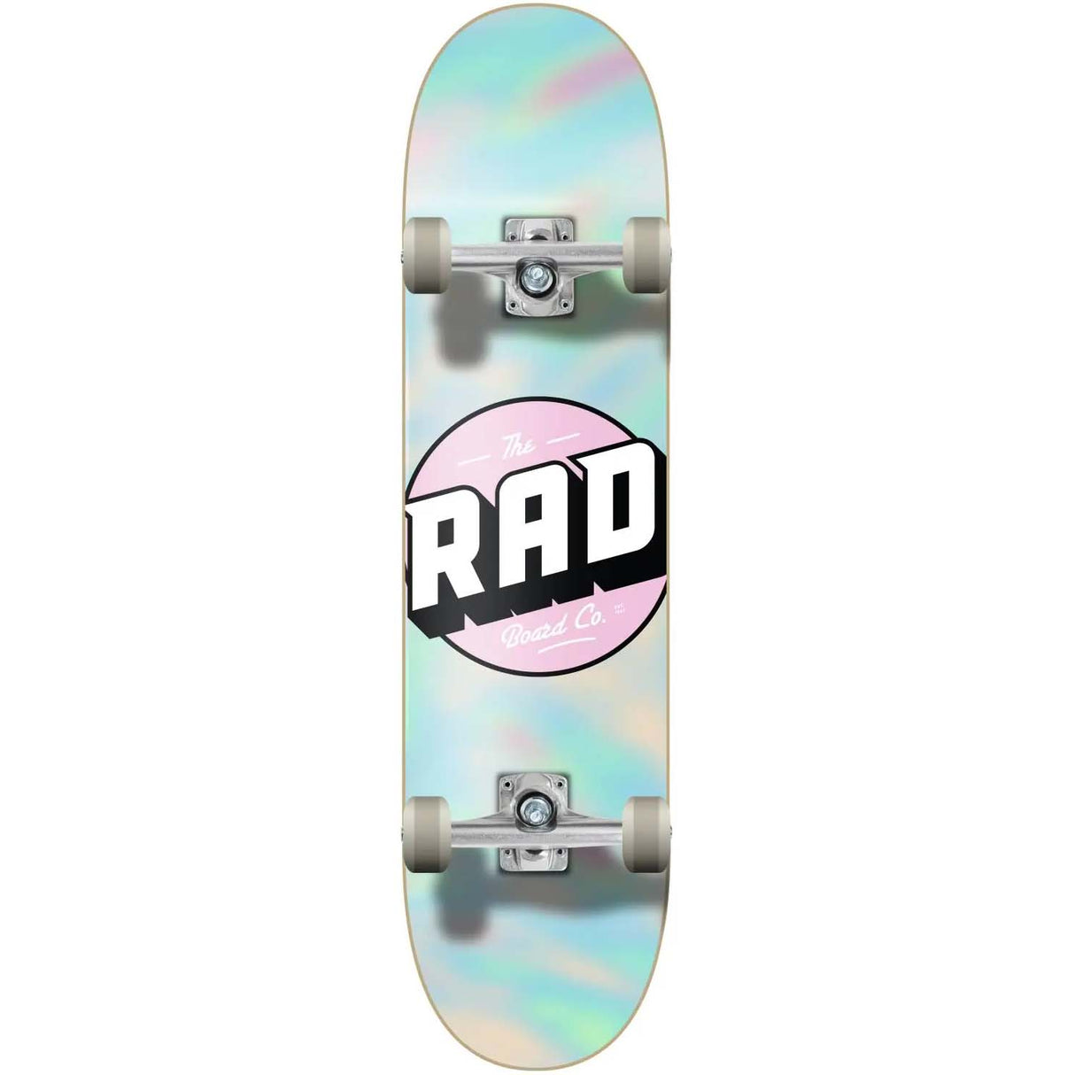 Rad Progressive Complete Skateboard Holographic Pink - 8"