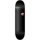 Rad Blank Logo Skateboard Deck - Black 7.75''