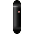 Rad Blank Logo Skateboard Deck - Black 8''