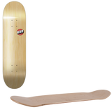 Rad Blank Logo Skateboard Deck - Natural 8''