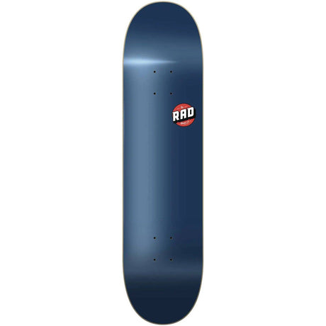 Rad Blank Logo Skateboard Deck - Navy 8.25''