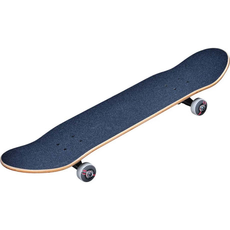 Rad Progressive Complete Skateboard Checker Stripe - Black/White 8"