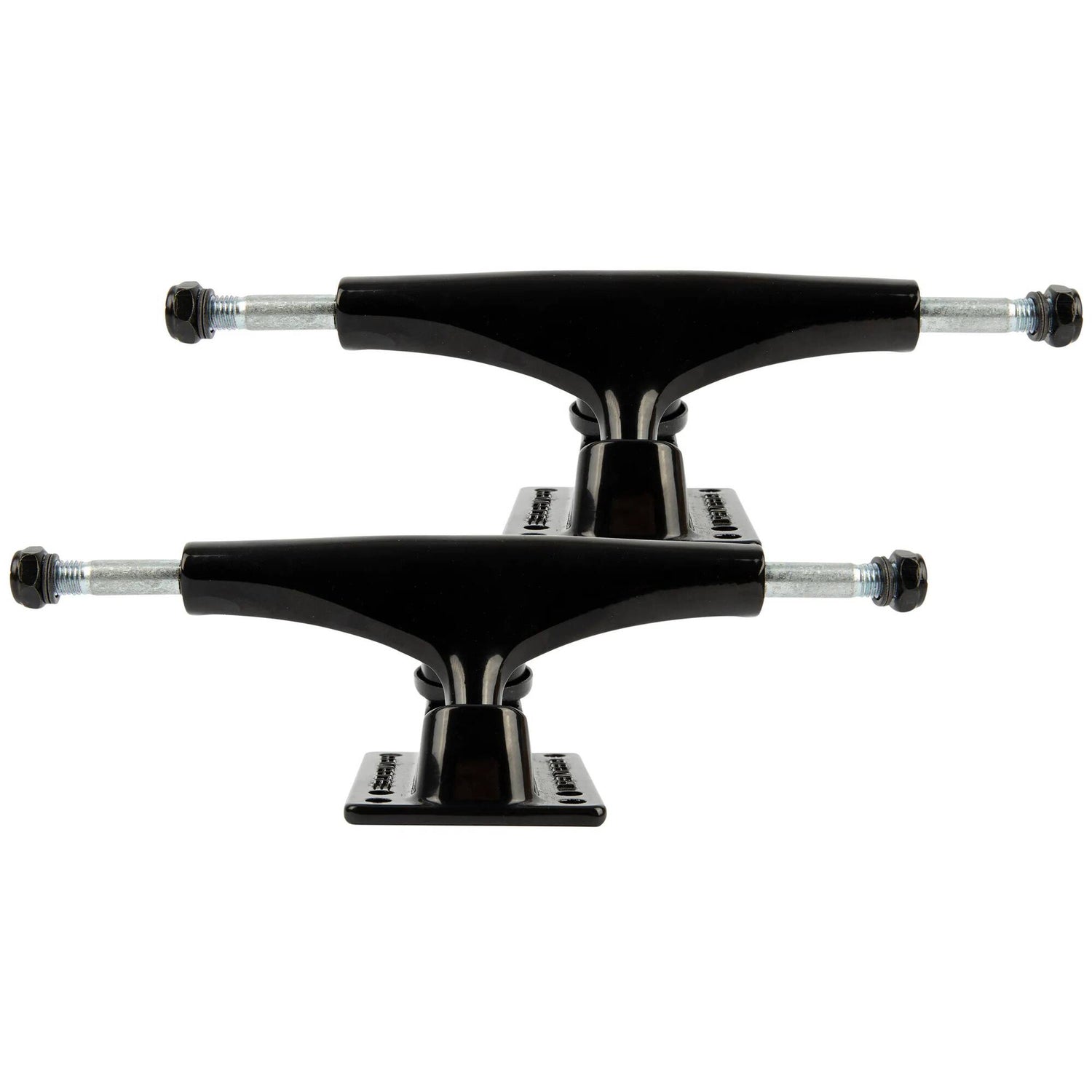 Rampage Rasp Skateboard Trucks - Black 5.25''
