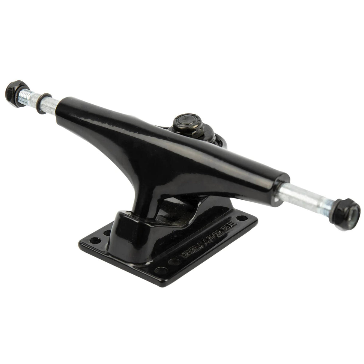Rampage Rasp Skateboard Trucks - Black 5.25''