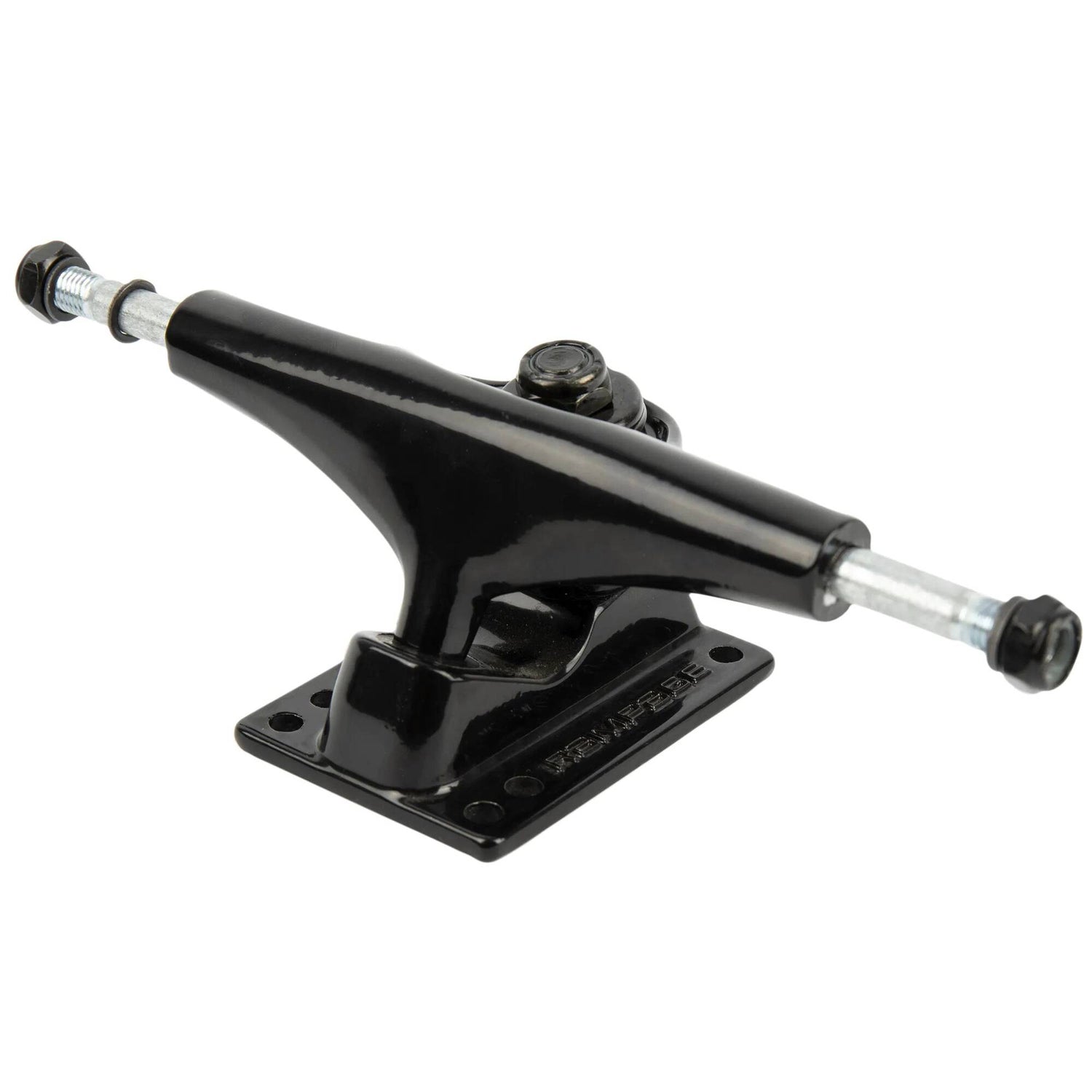 Rampage Rasp Skateboard Trucks - Black 5.25''