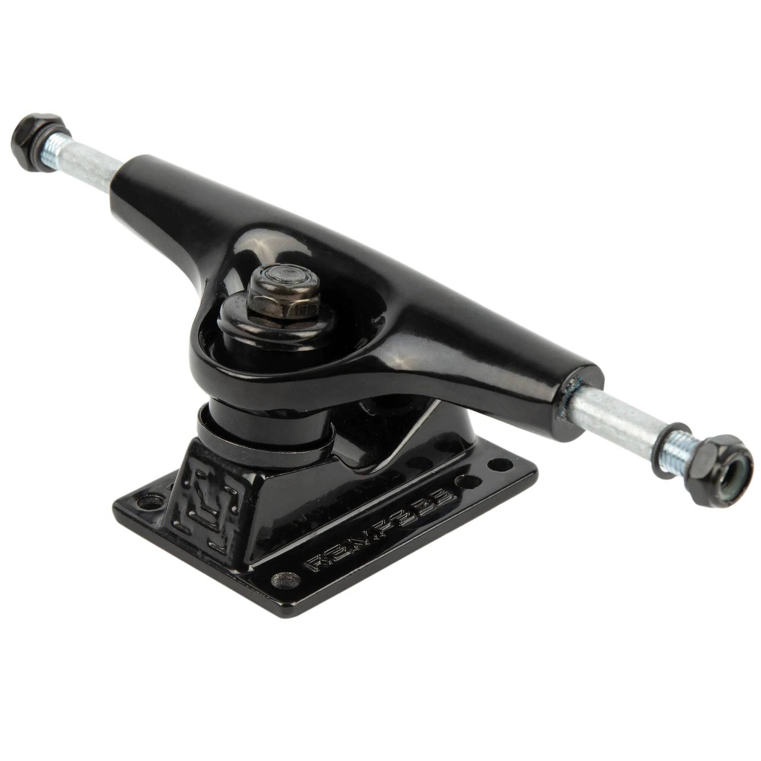 Rampage Rasp Skateboard Trucks - Black 5.25''
