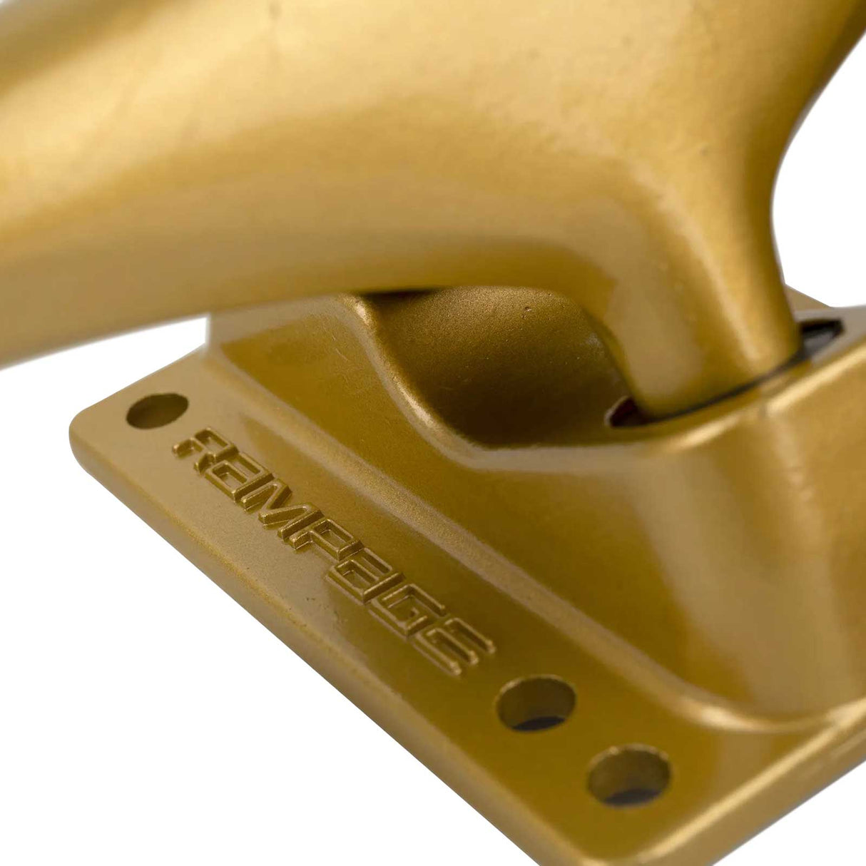 Rampage Rasp Skateboard Trucks - Gold 5.25''