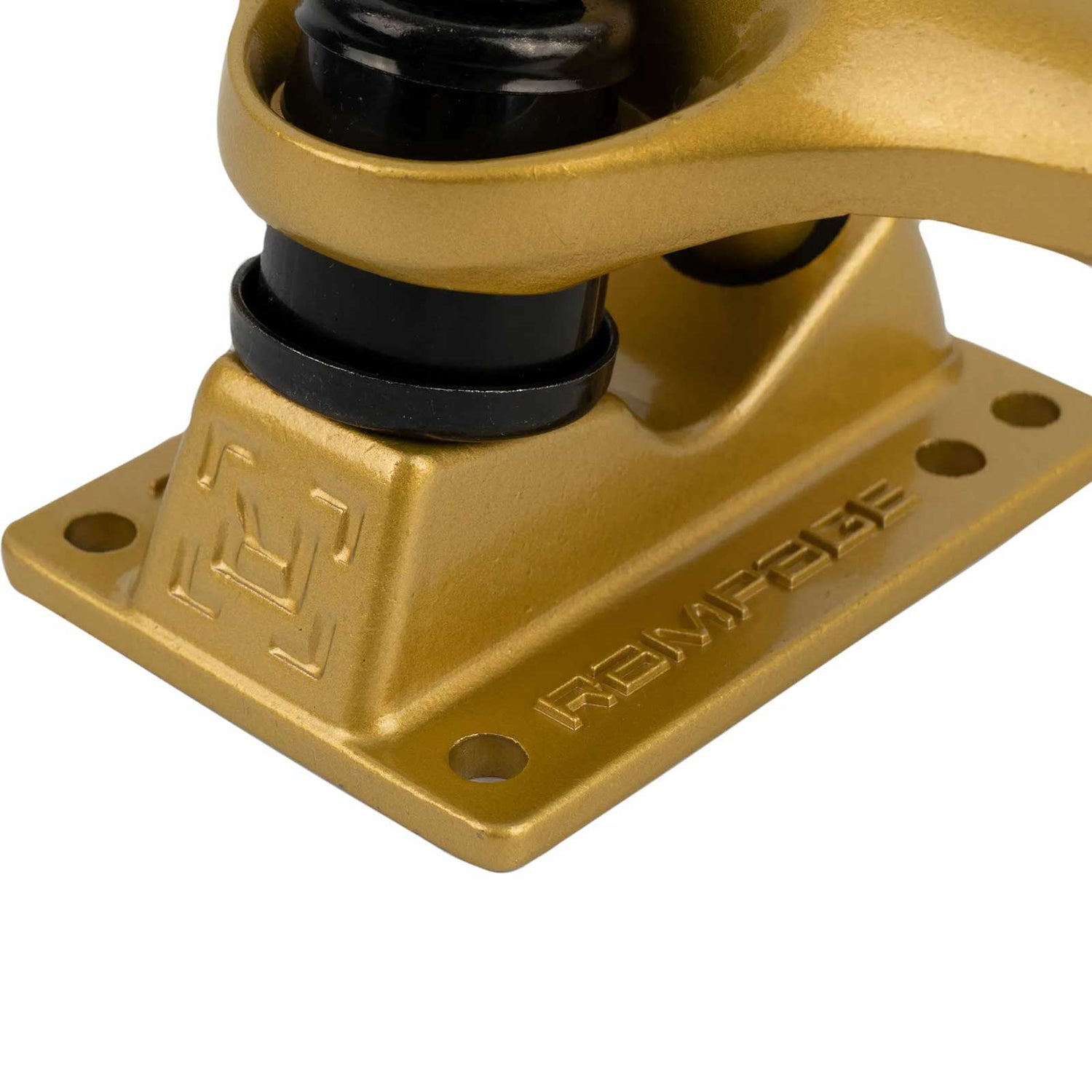 Rampage Rasp Skateboard Trucks - Gold 5.25''