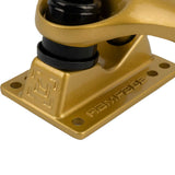 Rampage Rasp Skateboard Trucks - Gold 5.25''