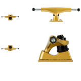 Rampage Rasp Skateboard Trucks - Gold 5.25''