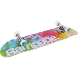 Rampage Tie Dye Burst Premium Complete Skateboard - 8''