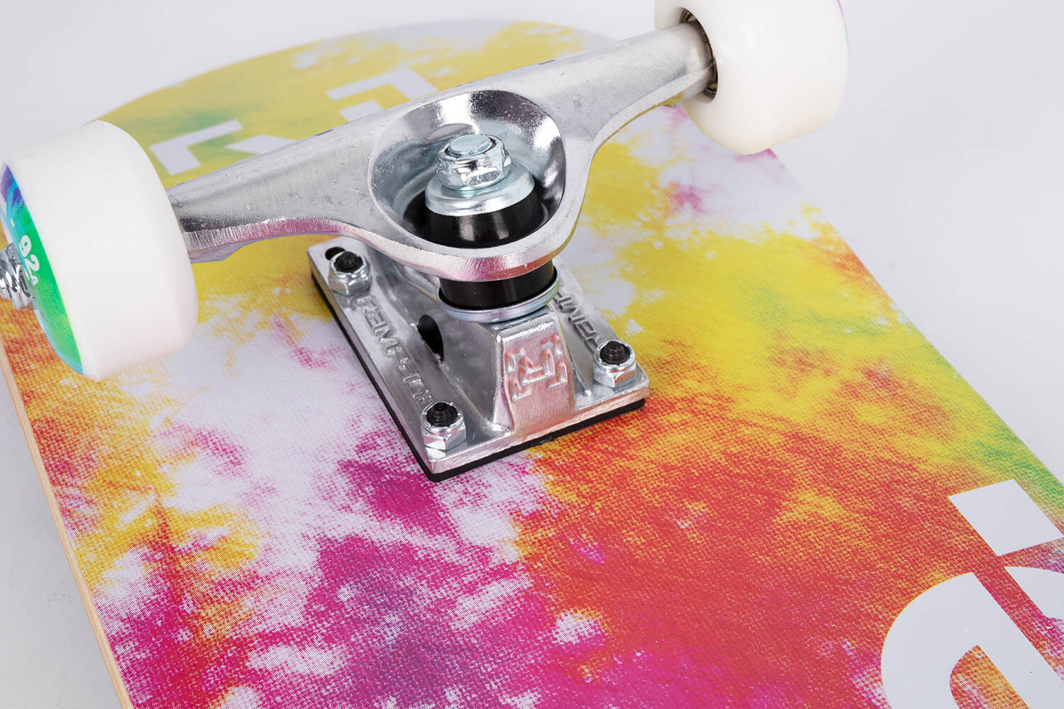 Rampage Tie Dye Burst Premium Complete Skateboard - 8''