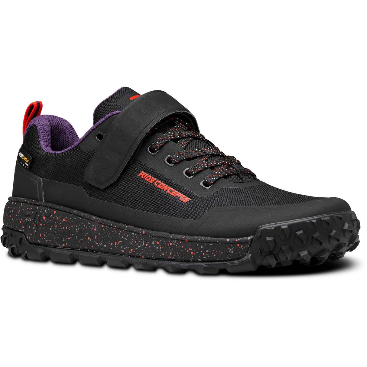 Ride Concepts Tallac Clip MTB Shoes - Black/Red