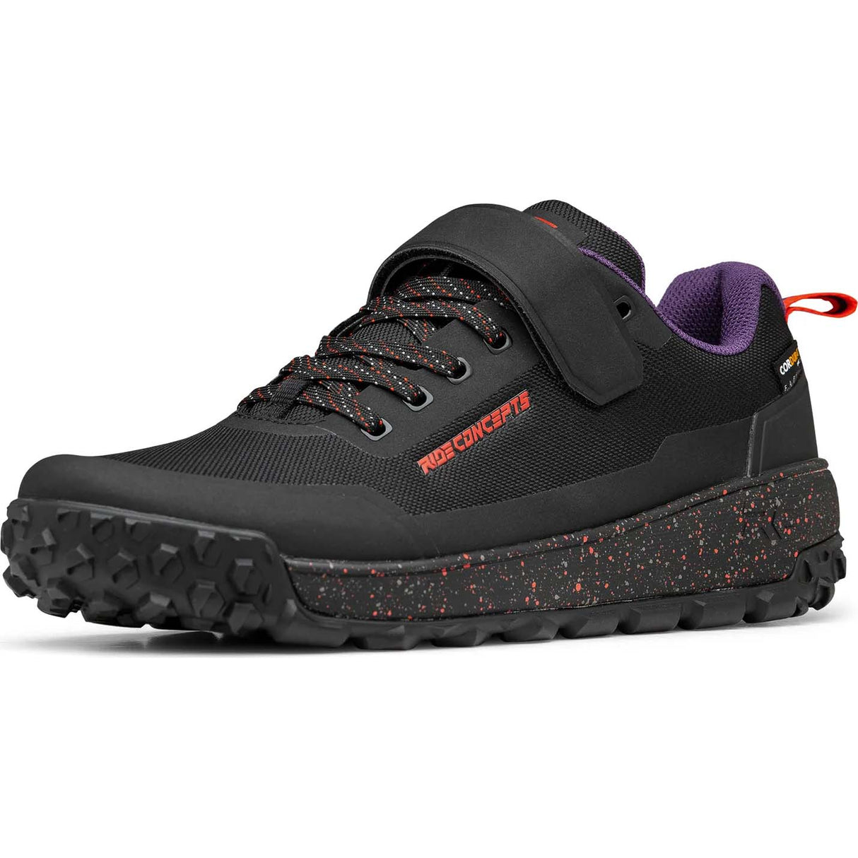 Ride Concepts Tallac Clip MTB Shoes - Black/Red