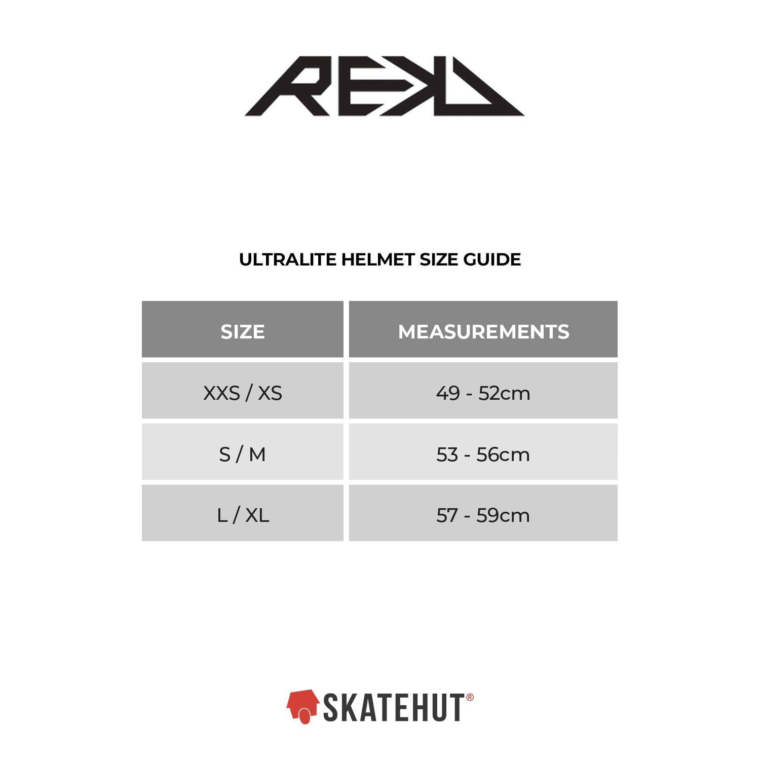 REKD Junior Ultralite In-Mold Helmet - Black