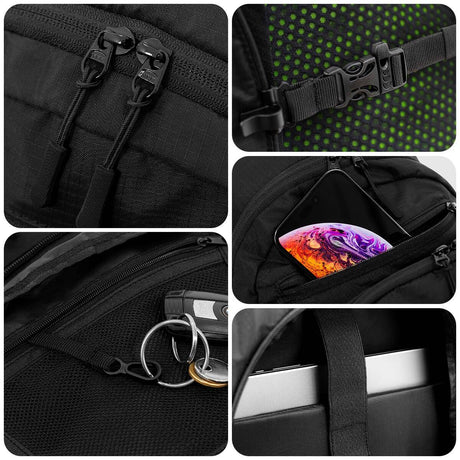 REKD Energy Guardian Backpack - Black