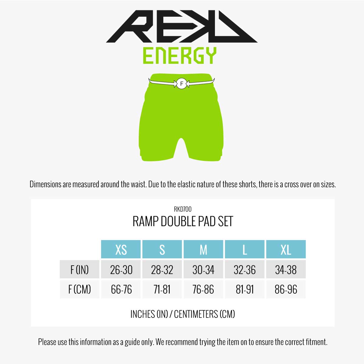 REKD Energy Impact Shorts - Black
