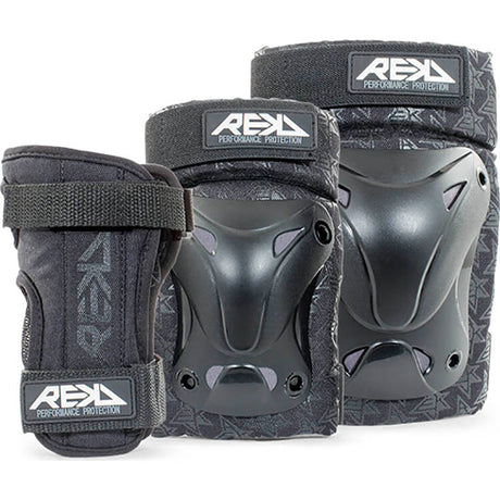 REKD Recreational Triple Pad Set - Black
