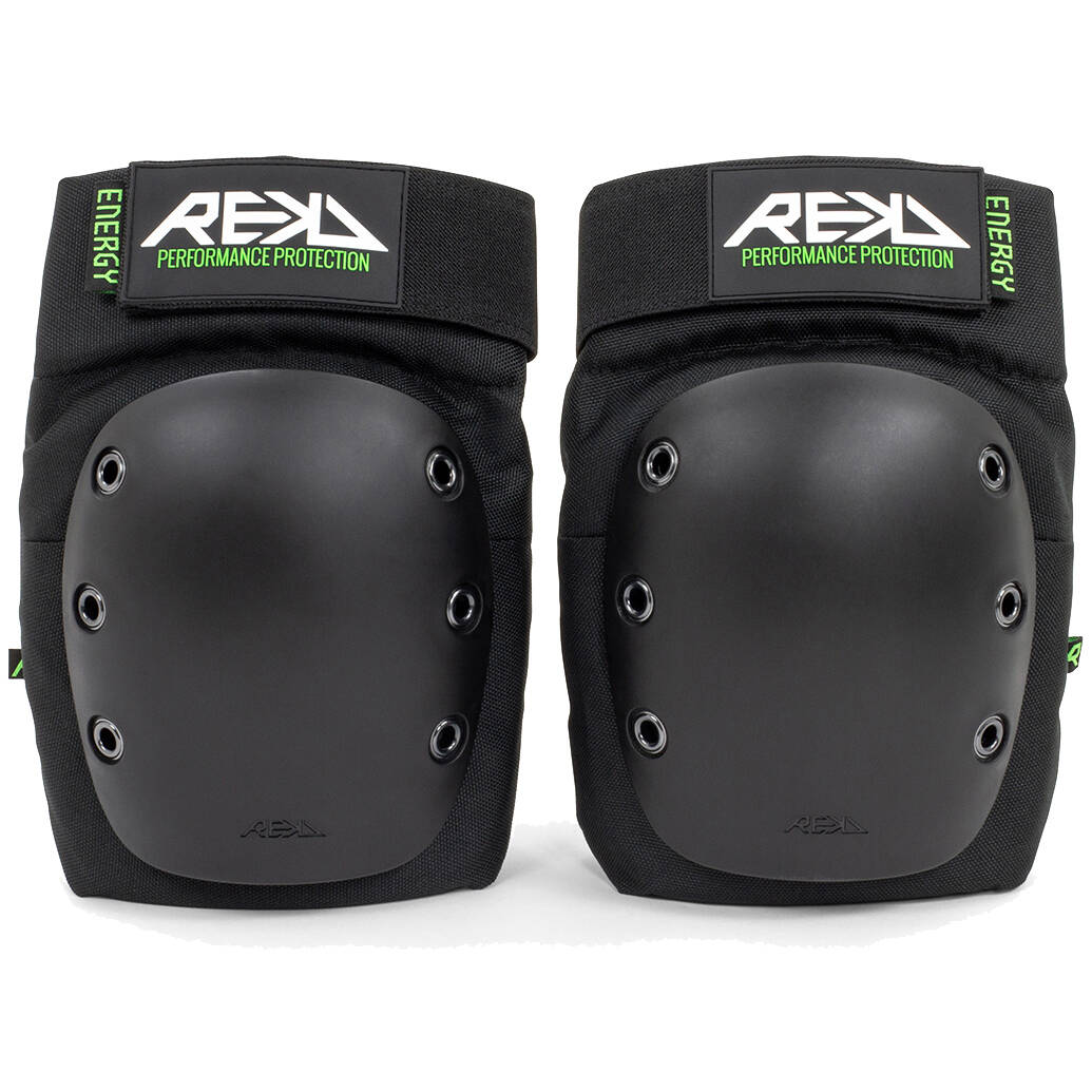 REKD Energy Ramp Knee Pads - Black LRG