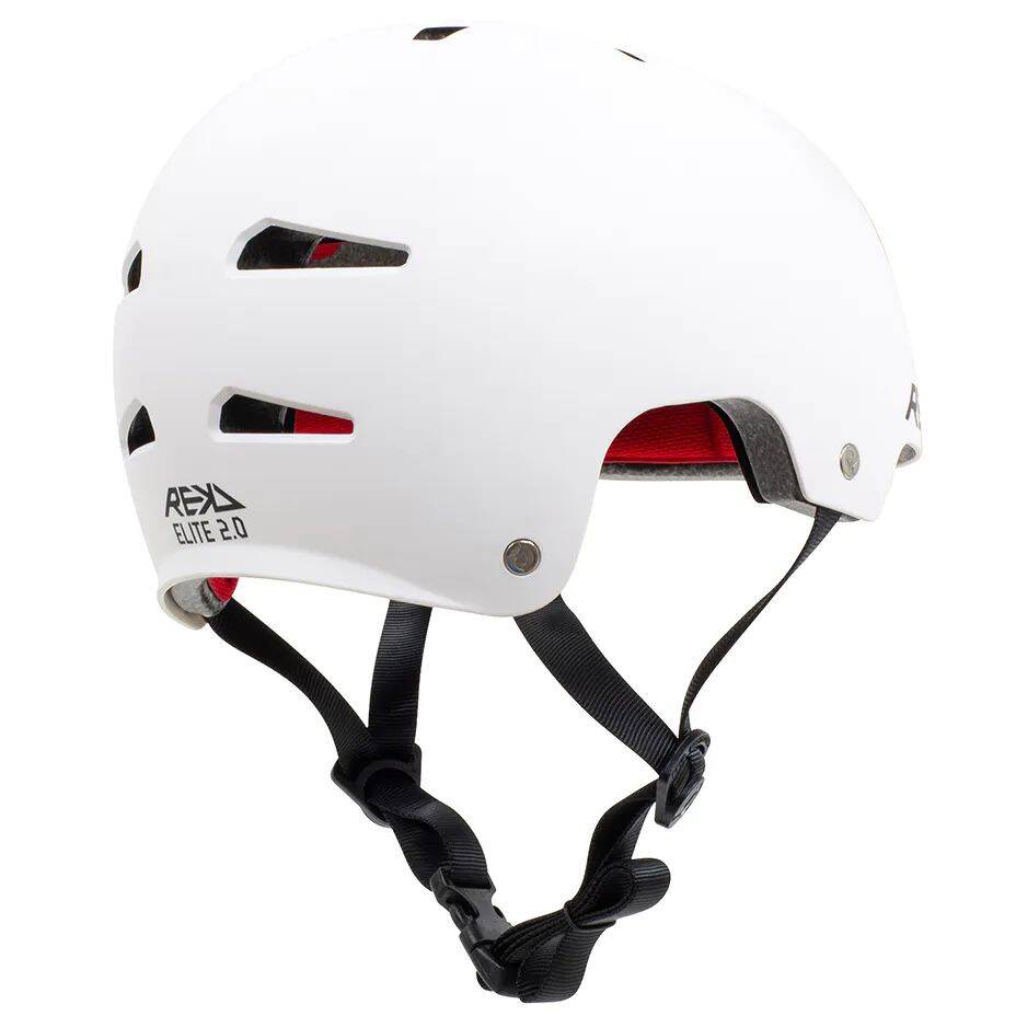 REKD Junior Elite 2.0 Helmet - White