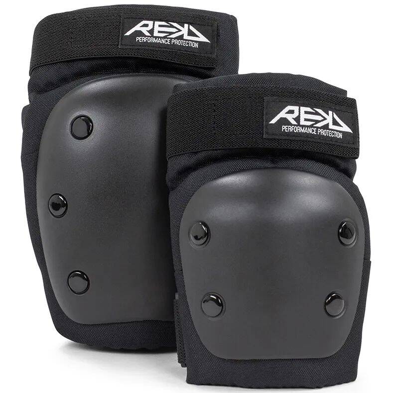REKD Youth Heavy Duty Double Pad Set - Black