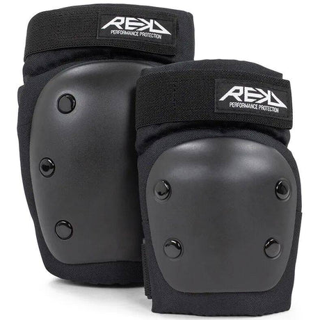 REKD Youth Heavy Duty Double Pad Set - Black