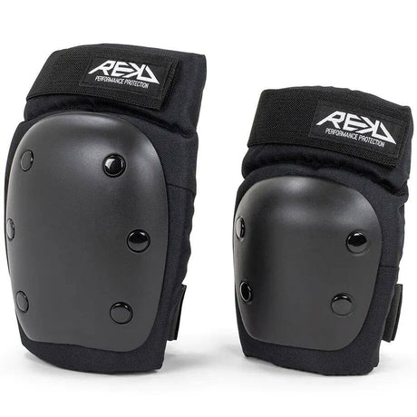 REKD Youth Heavy Duty Double Pad Set - Black