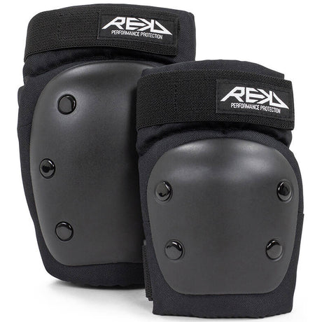 REKD Youth Heavy Duty Double Pad Set - Black SML