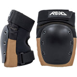REKD Ramp Knee Pads - Black/Khaki