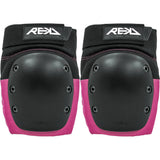 REKD Ramp Knee Pads - Black/Pink
