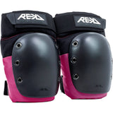 REKD Ramp Knee Pads - Black/Pink