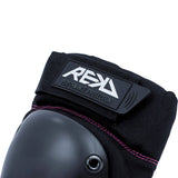 REKD Ramp Knee Pads - Black/Pink