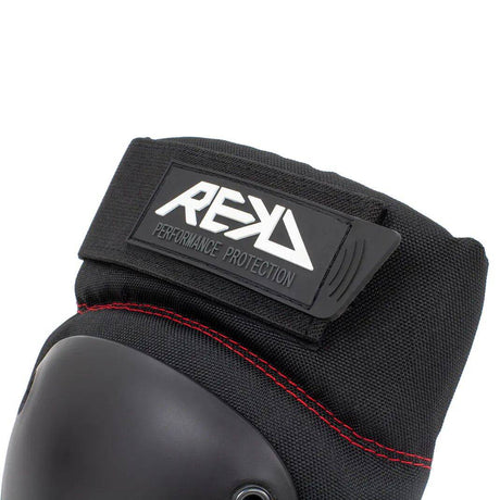 REKD Ramp Knee Pads - Black/Red