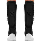 REKD Energy Covert Long Shin & Ankle Guards - Black