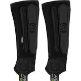 REKD Energy Covert Long Shin & Ankle Guards - Black