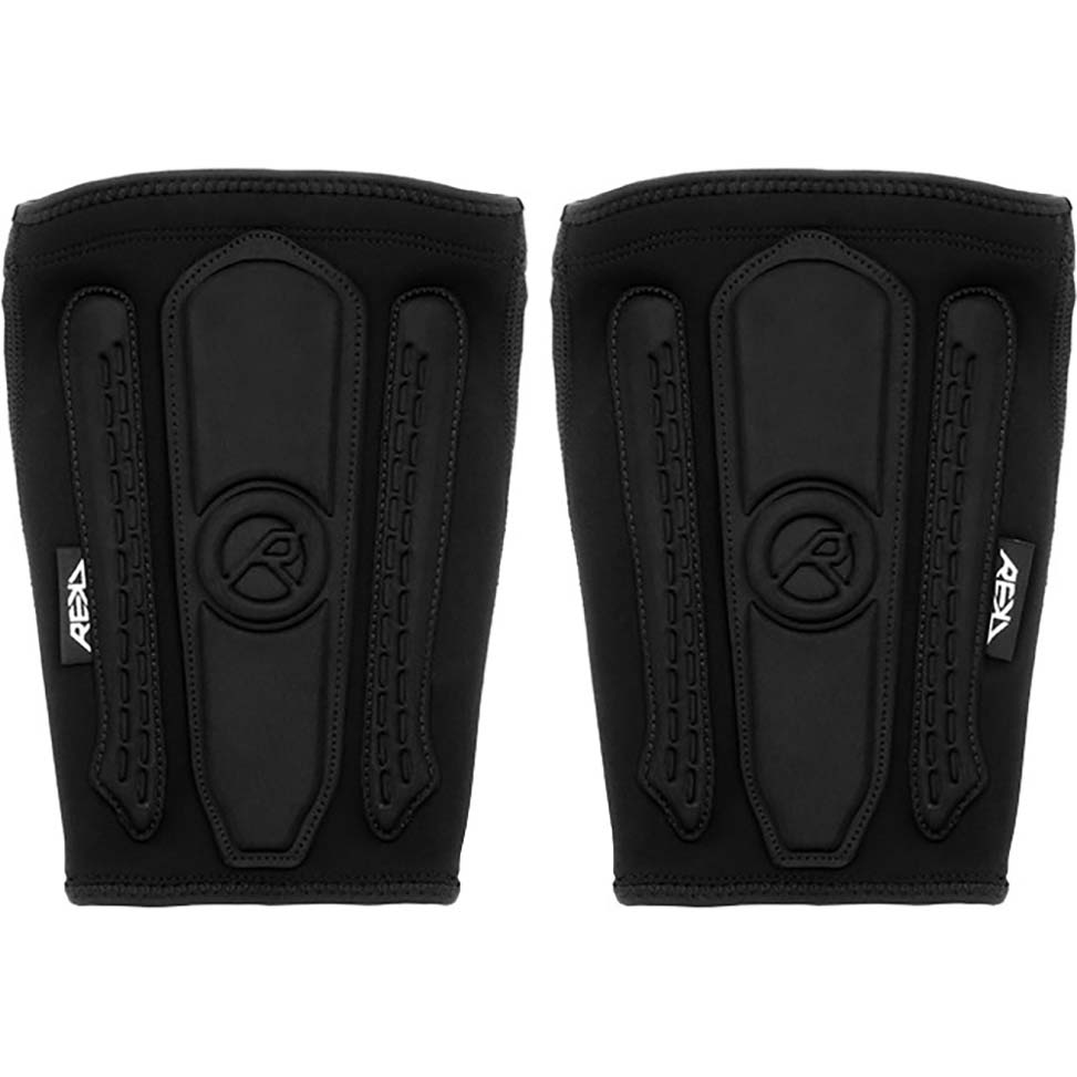 REKD Energy Covert Short Shin Guards - Black
