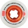 Ricta Chrome Clouds 86a Skateboard Wheels - Red 54mm (Pack of 4)