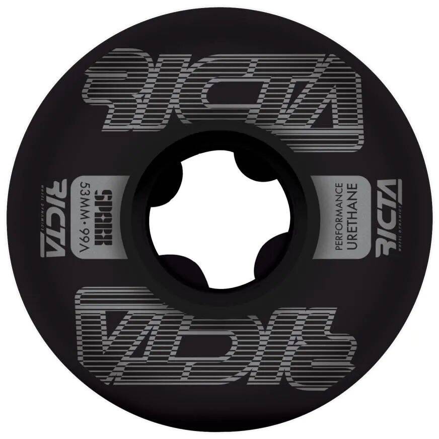 Ricta Framework Sparx 99a Skateboard Wheels - Black 53mm