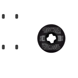 Ricta Framework Sparx 99a Skateboard Wheels - Black 53mm