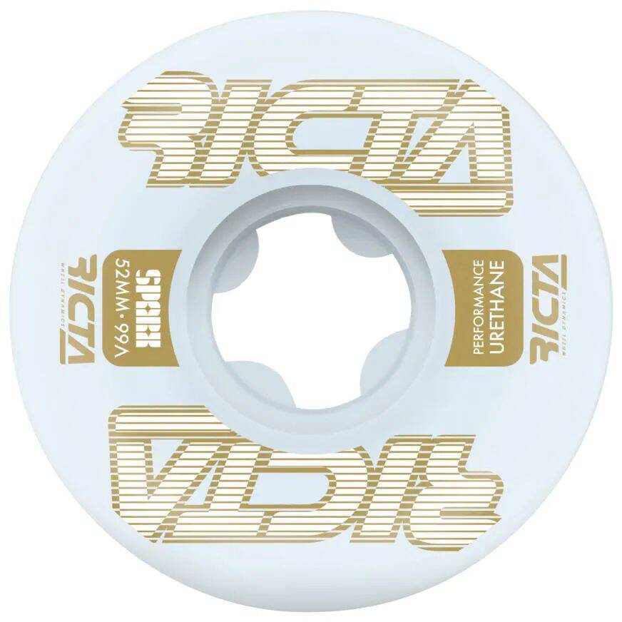 Ricta Framework Sparx 99a Skateboard Wheels - White 52mm