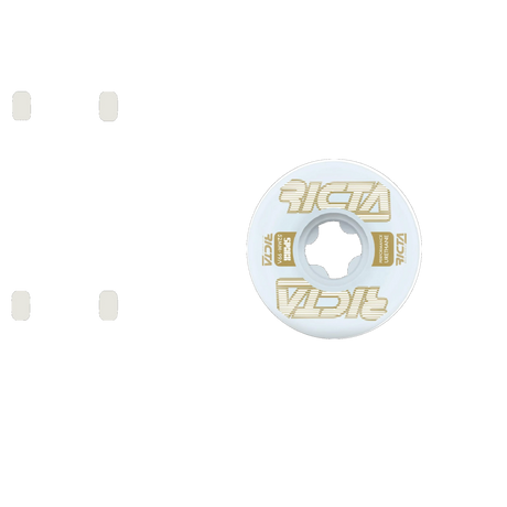Ricta Framework Sparx 99a Skateboard Wheels - White 52mm