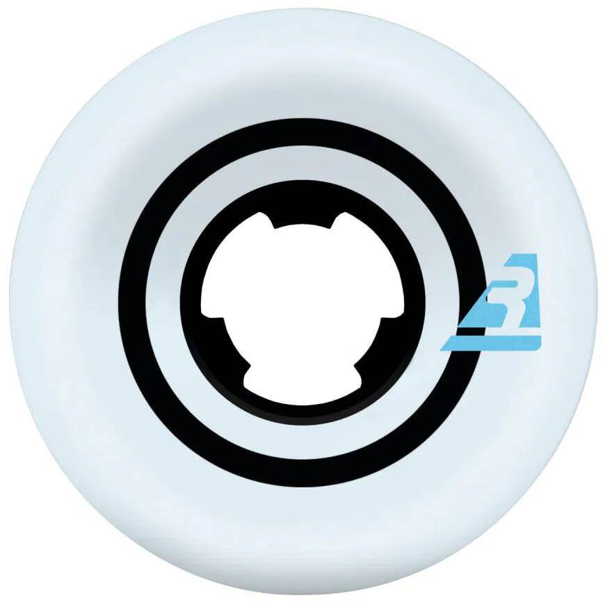Ricta Speedrings Slim 99a Skateboard Wheels - White 51mm