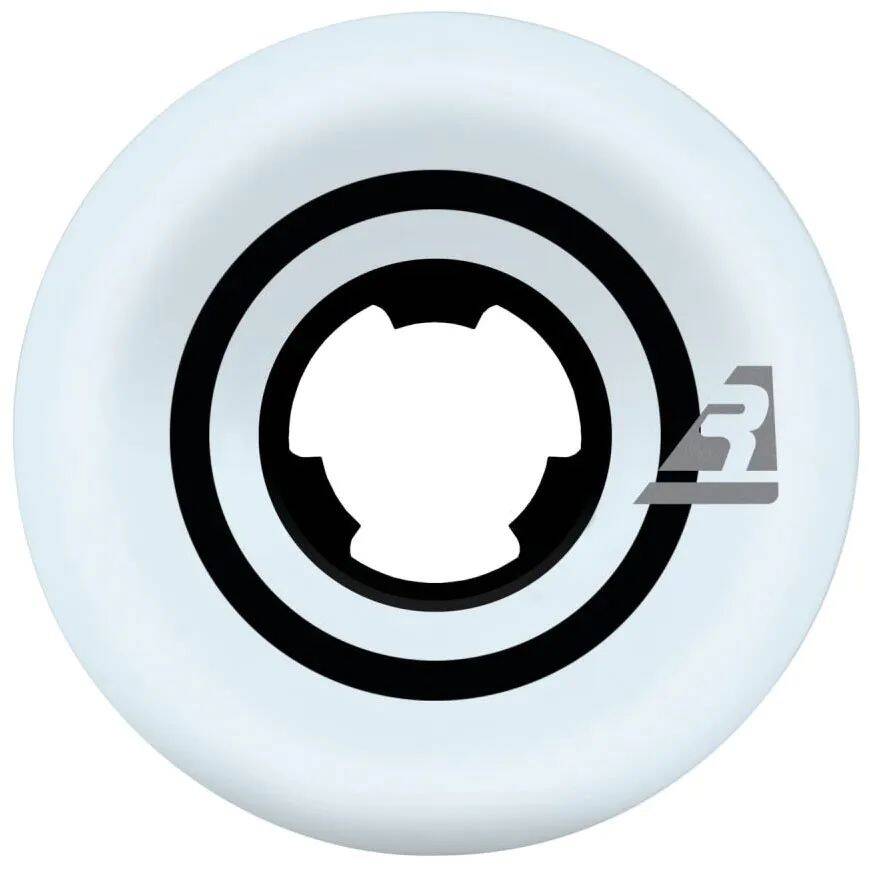 Ricta Speedrings Wide 99a Skateboard Wheels - White 53mm