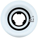 Ricta Speedrings Wide 99a Skateboard Wheels - White 53mm