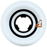 Ricta Speedrings Wide 99a Skateboard Wheels - White 54mm