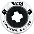 Ricta Crystal Cores 95a Skateboard Wheels - White 53mm
